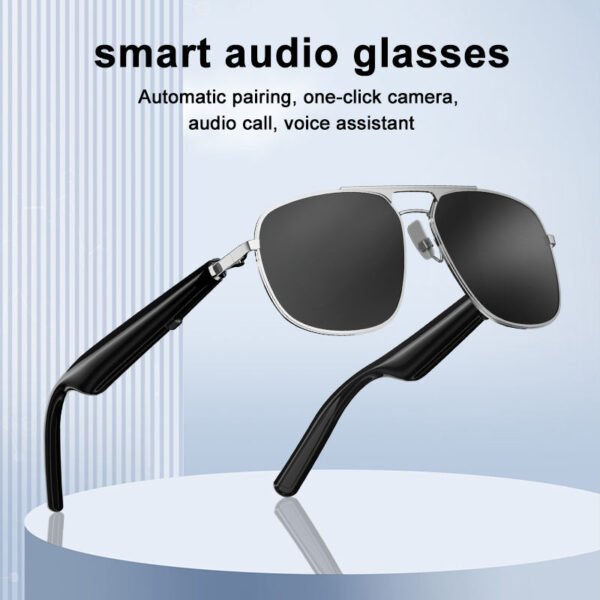 AI Camera Smart Glasses – Bluetooth Audio & Water-Resistant Design | CAM-014
