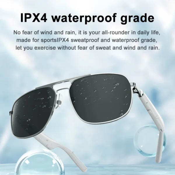 AI Camera Smart Glasses – Bluetooth Audio & Water-Resistant Design | CAM-014