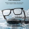 Open-Ear Bluetooth Smart Glasses – Hands-Free Calling & Magnetic Charging | OEA-002
