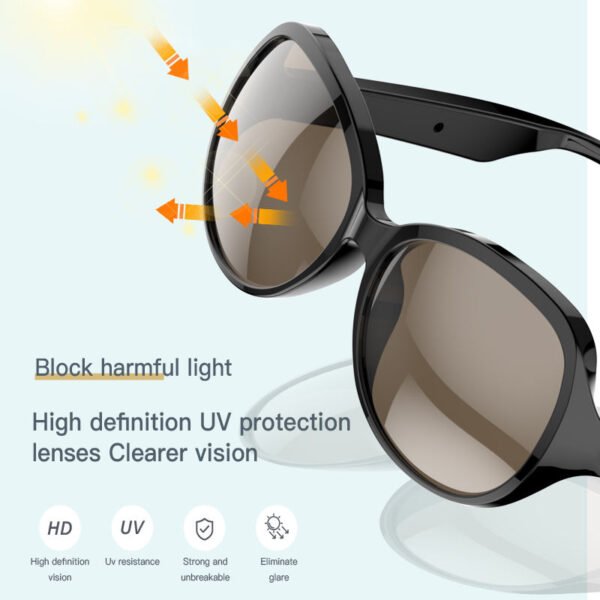 Bluetooth Smart Sunglasses – UV Protection & Hands-Free Calling | SUN-004