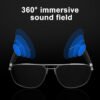 AI Camera Smart Glasses – Bluetooth Audio & Water-Resistant Design | CAM-014