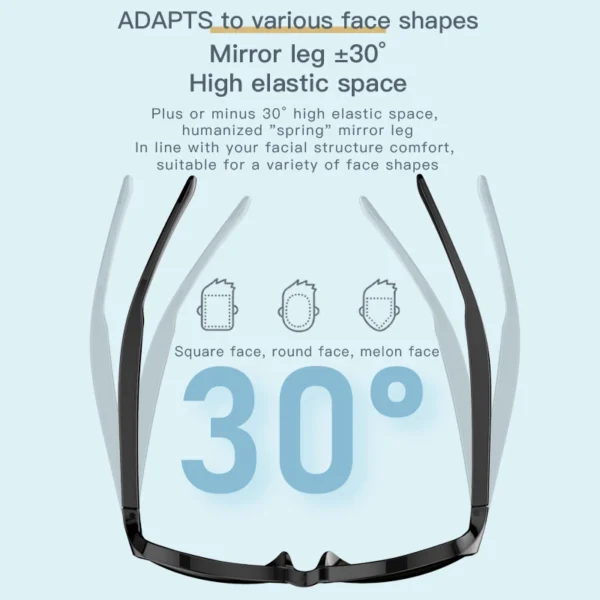 Bluetooth Smart Sunglasses – UV Protection & Hands-Free Calling | SUN-004