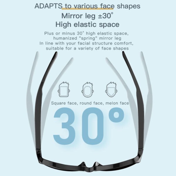 Bluetooth Smart Sunglasses – UV Protection & Hands-Free Calling | SUN-004