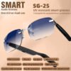 Open-Ear Bluetooth Smart Glasses – Touch Control & Voice Assistant | OEA-005
