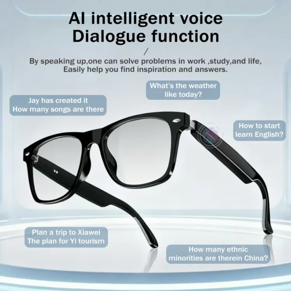 Bluetooth Smart Sunglasses – Blue-Light Filtering & Hands-Free Calling | SUN-003