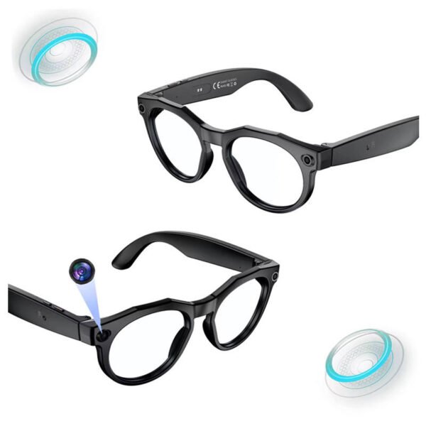 Ai Smart Glasses With Waterproof Wireless Music Call Video Recording Photo Recognition For Vlog